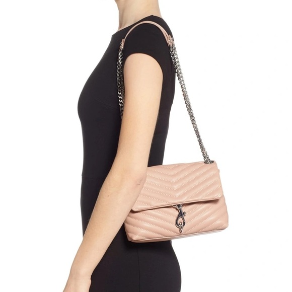Rebecca Minkoff Edie Quilted Leather Crossbody Bag